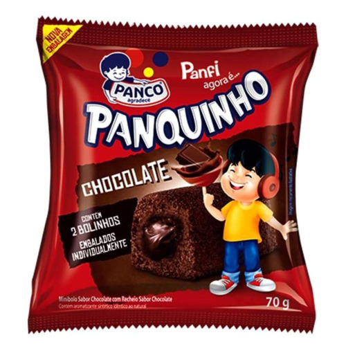 BOLO PANCO PANQUINHO CHOC 70G - Tinoco Supermercados